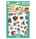 Tatouages Héros vs Vilains DJECO