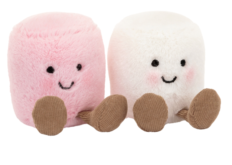 Chamallow rose et blanc JELLYCAT