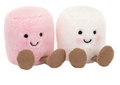 Chamallow rose et blanc JELLYCAT
