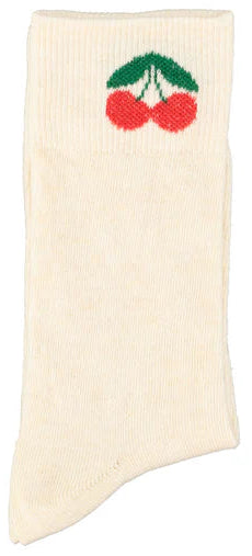 Chaussettes CERISE ecru PIUPIUCHICK