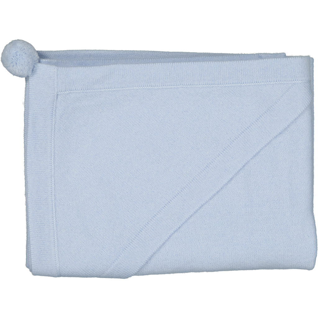 Couverture en cachemire Bleu ciel LES LUTINS