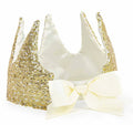 Couronne de princesse sequins dorés avec voile GREAT PRETENDERS