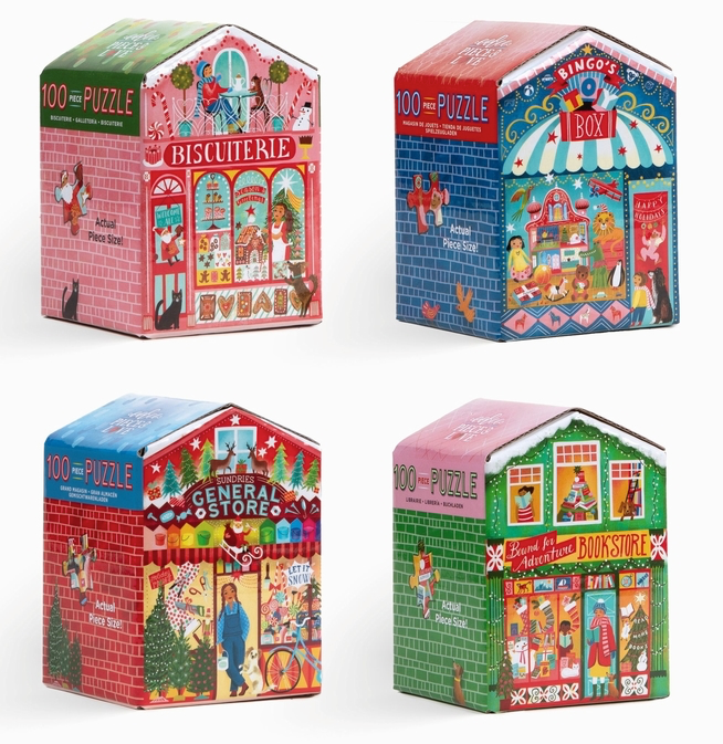 Puzzles Librairie 100pcs WILSON JEUX