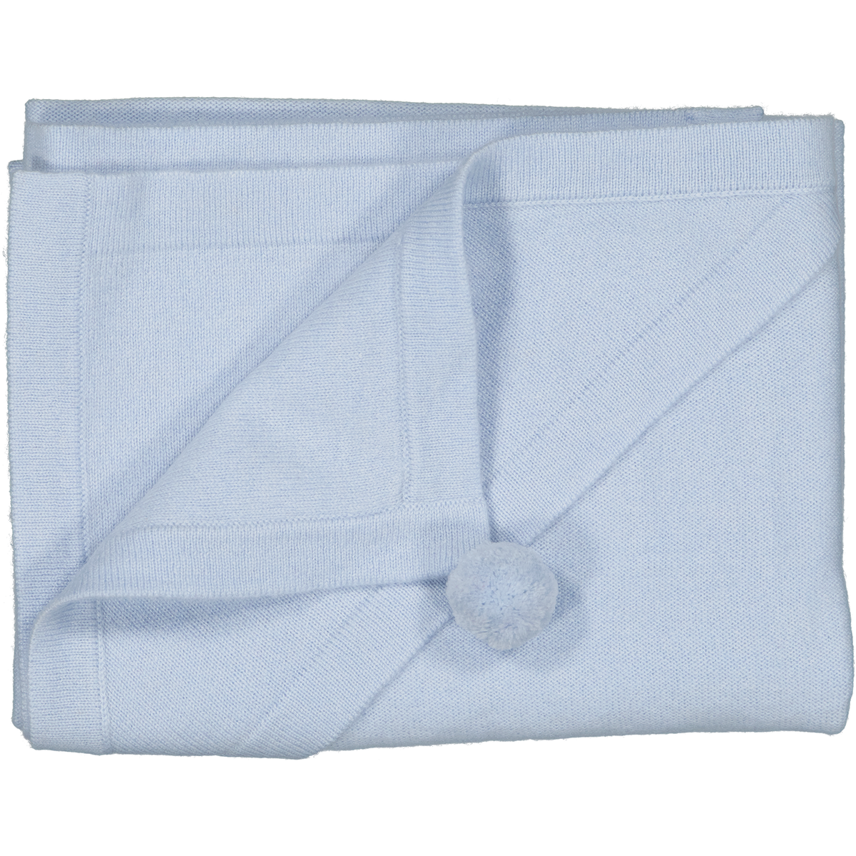 Couverture en cachemire Bleu ciel LES LUTINS