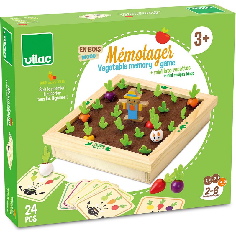 Jeu MÉMOTAGER Jour de récolte VILAC
