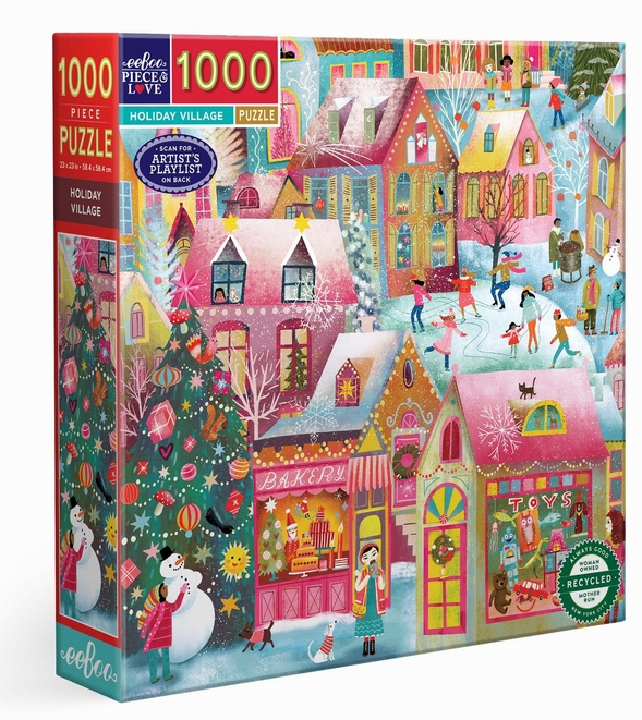 Puzzle Village de vacances 1000 pcs WILSON JEUX