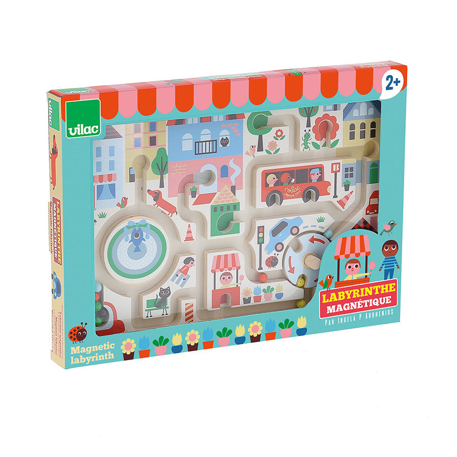 Labyrinthe magnétique MA PETITE VILLE Ingela P.Arrhenius VILAC