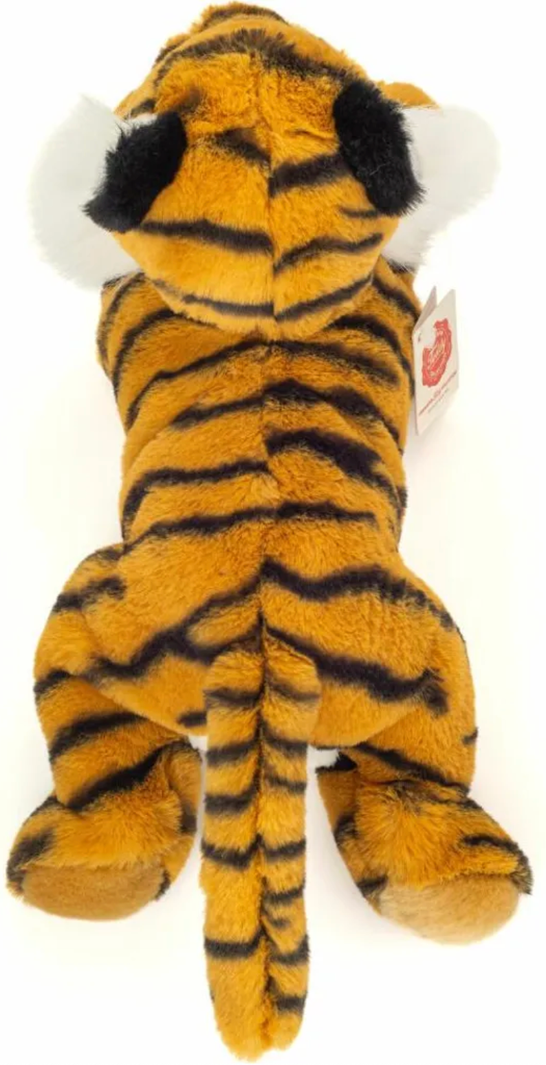 Peluche tigre allongé 33cm HERMANN TEDDY